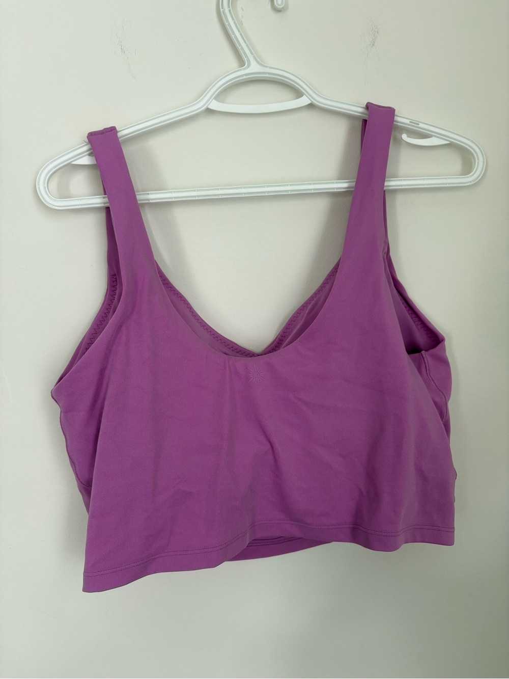 OFFLINE by Aerie Real Me Longline Sports Bra Vibrant Orchid Purple Size XL - Picture 4 of 8